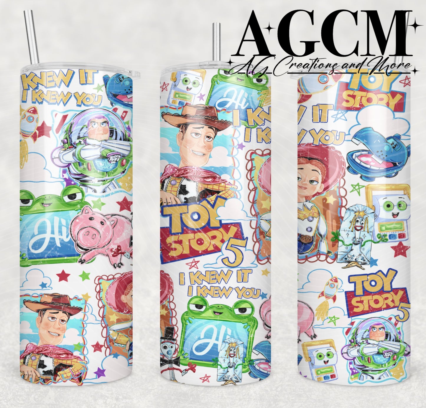 Cowgirl & Friends 20oz Tumbler Design | Instant PNG Digital File
