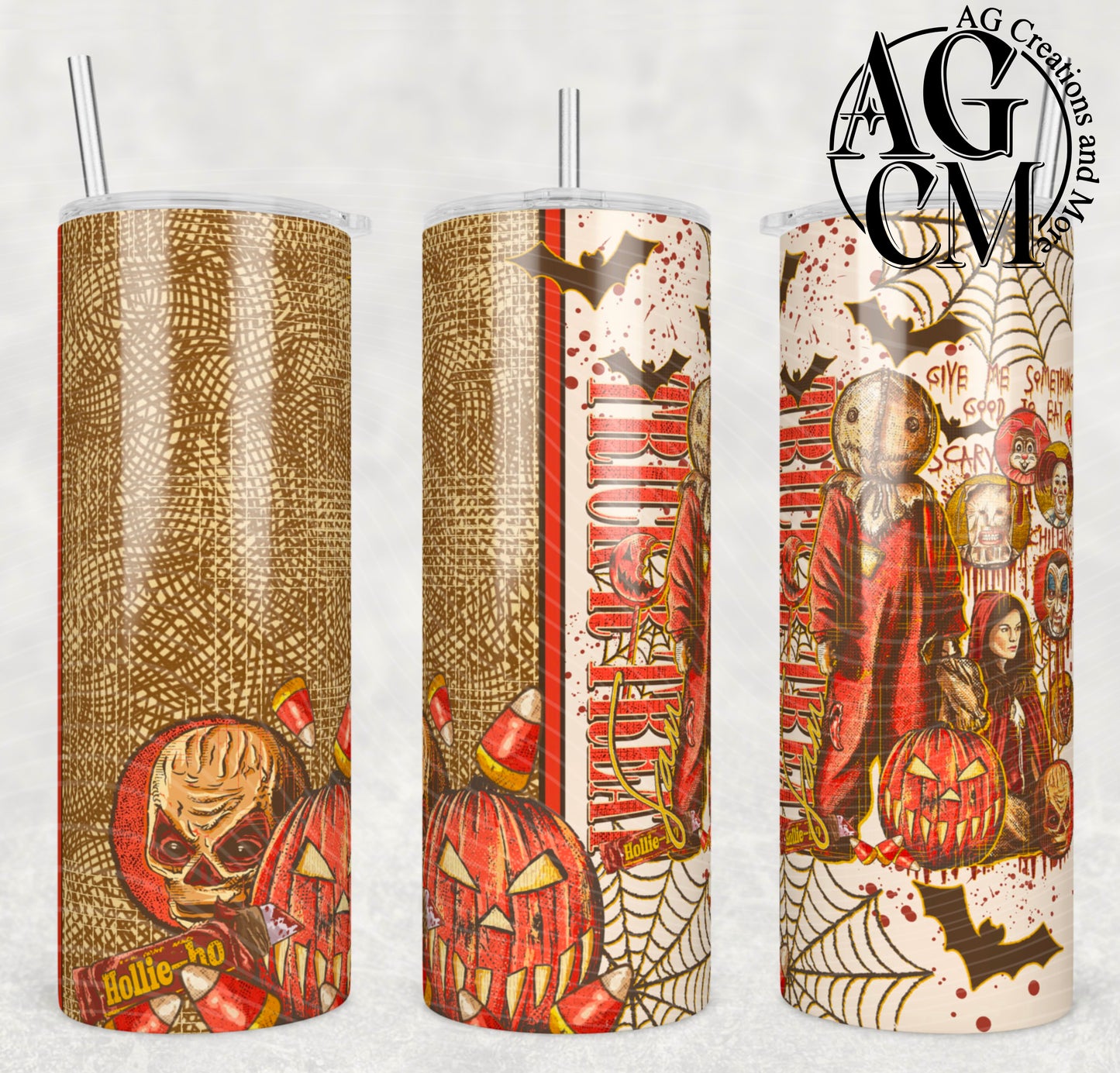 Scary Characters Sam 20oz Tumbler Digital Download PNG