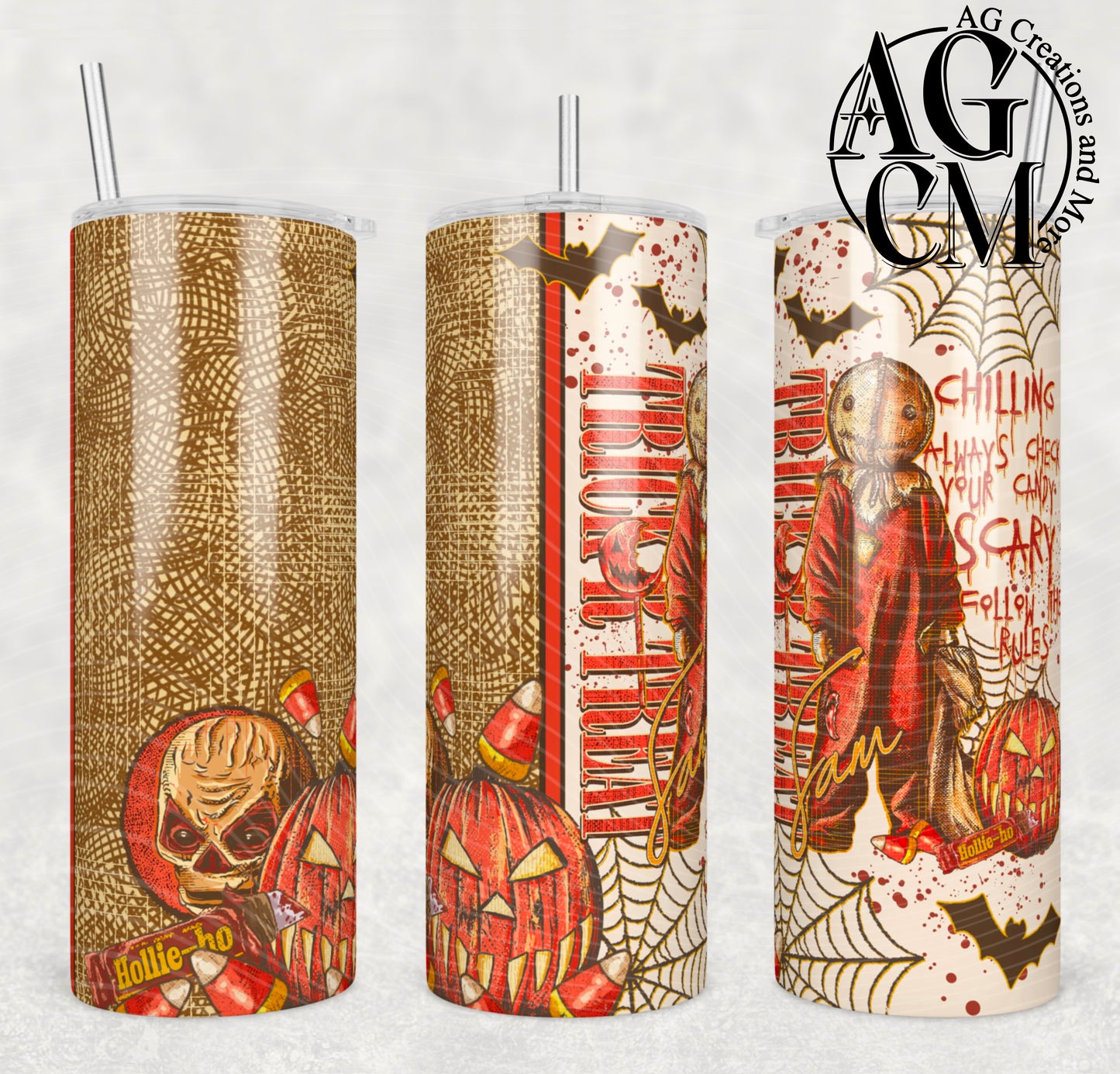 Scary Sam 20oz Tumbler Digital Download PNG