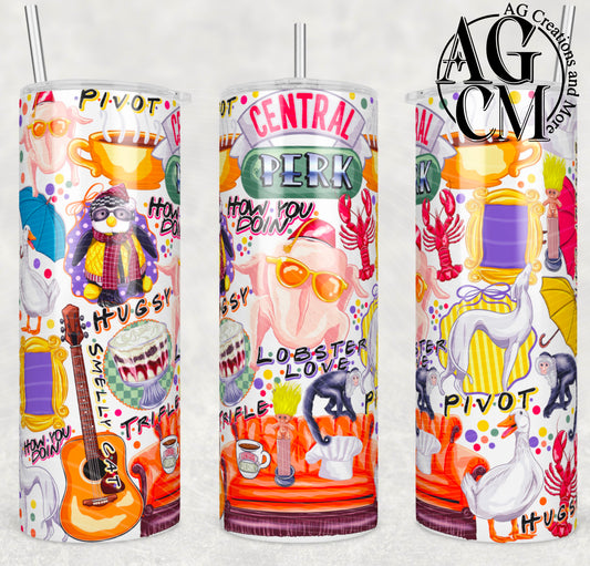 Central Perk 20oz Tumbler Digital Download PNG