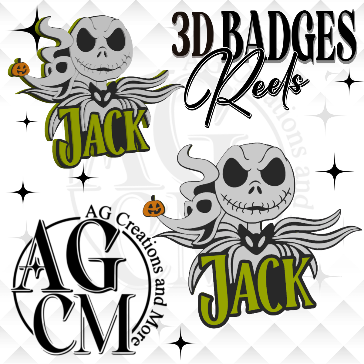 J-NBC 3D Badges/ Reels 3MF File
