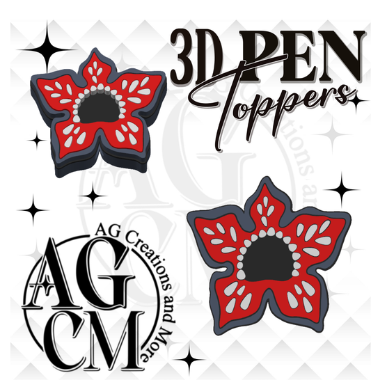 Demo 3D Pen Toppers 3MF File