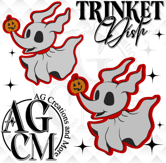 Ghost Dog 3D Trinket Dish (wholesale)