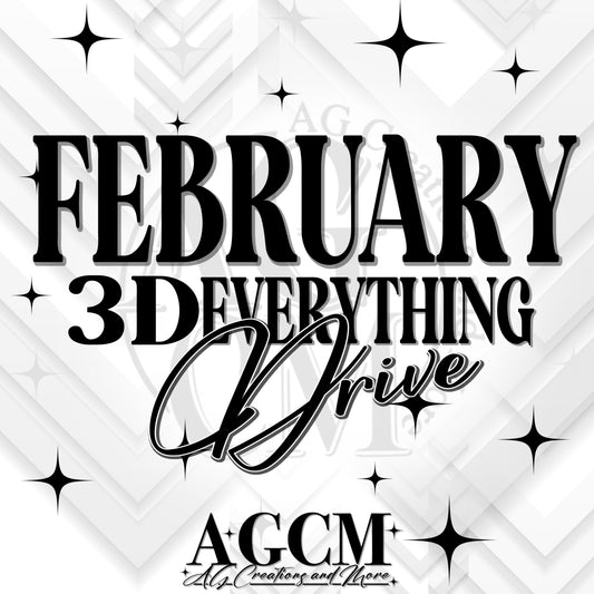 3D MF/STL Everything Drive February  2026