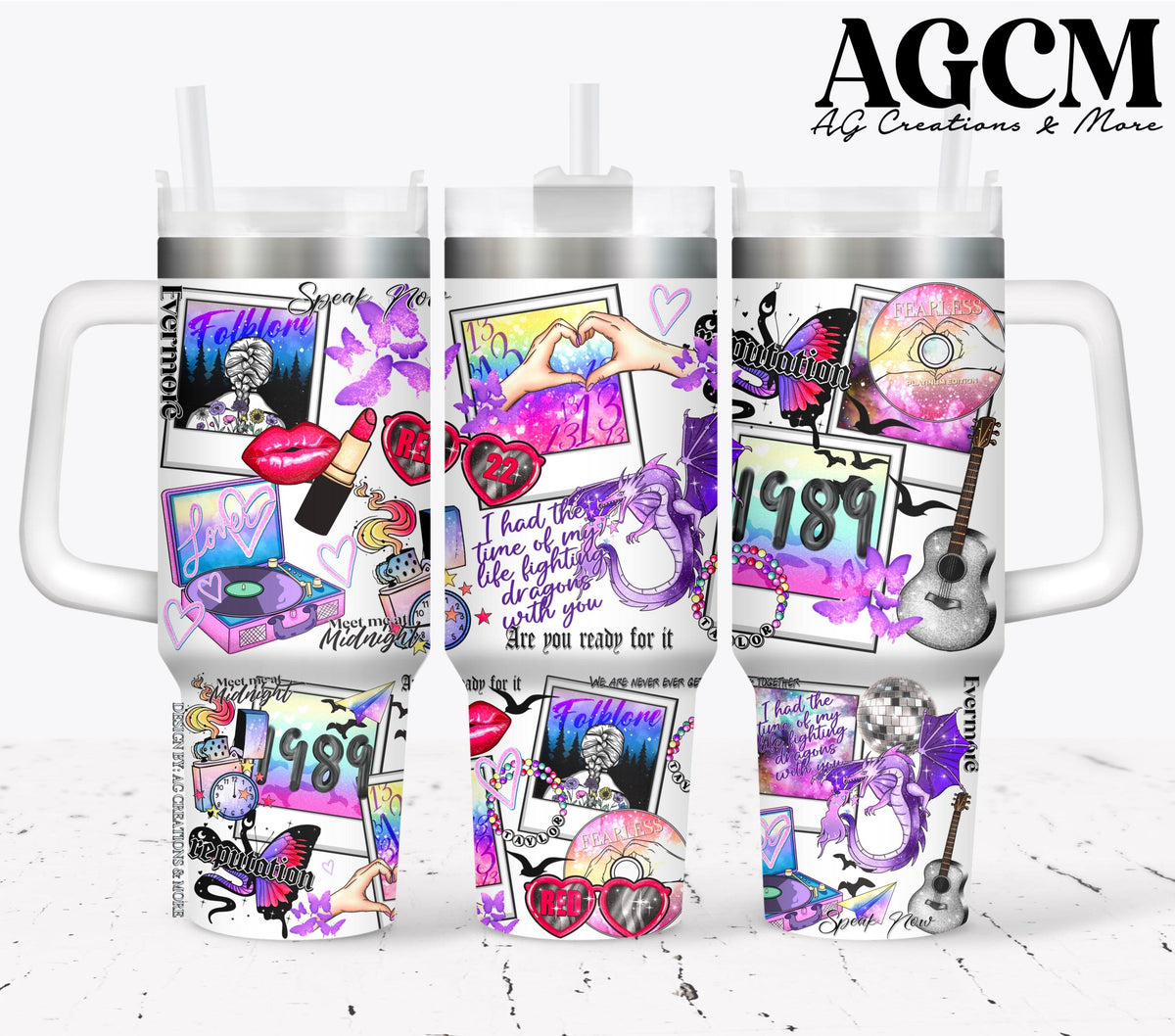 40oz Eras Tour Tumbler Digital Png