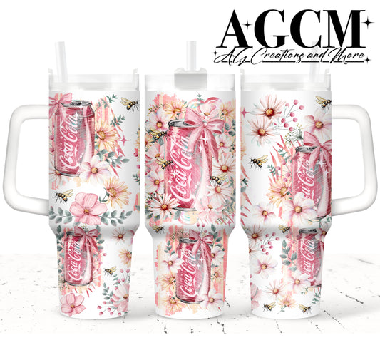 Girly Drink cc 40oz Tumbler Digital