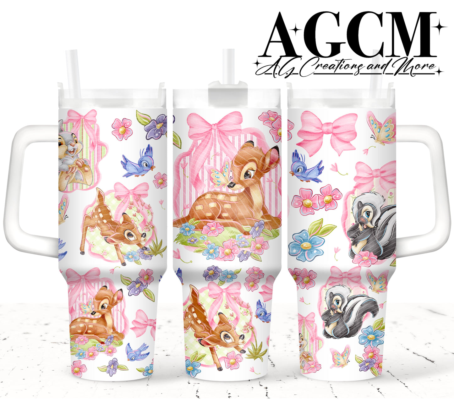 Baby Animals  40oz Tumbler Digital