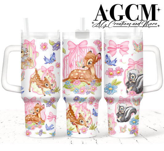 Baby Animals  40oz Tumbler Digital