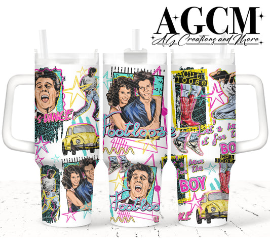 Cut Loose 40oz Tumbler Digital