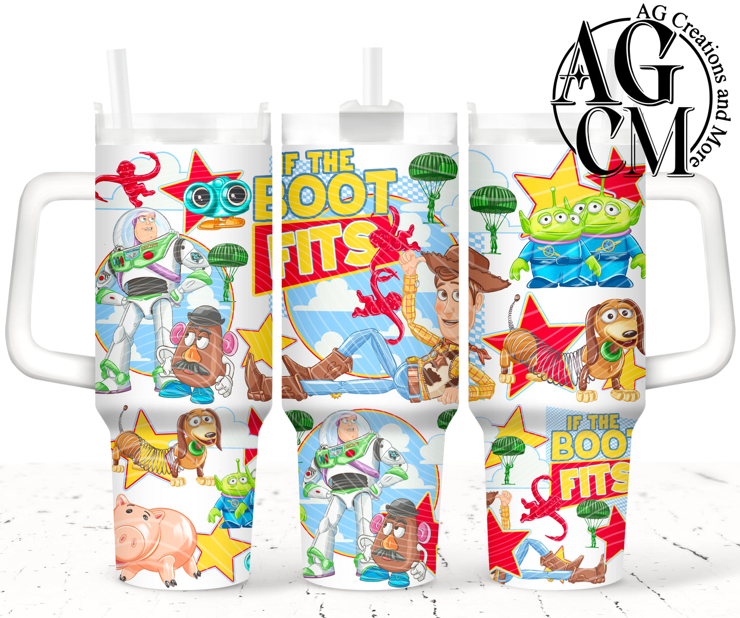 If The Boot Fits 40oz Tumbler Digital Png