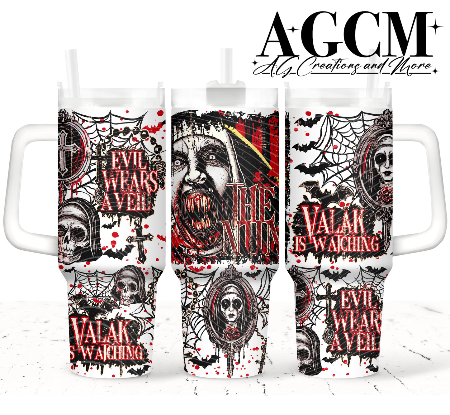 Nun 40oz Tumbler Digital