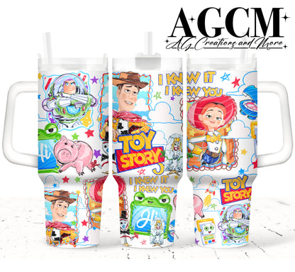 Cowgirl & friends 40oz Tumbler Digital