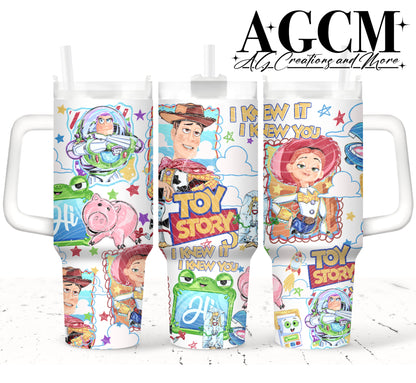 Cowgirl & friends 40oz Tumbler Digital
