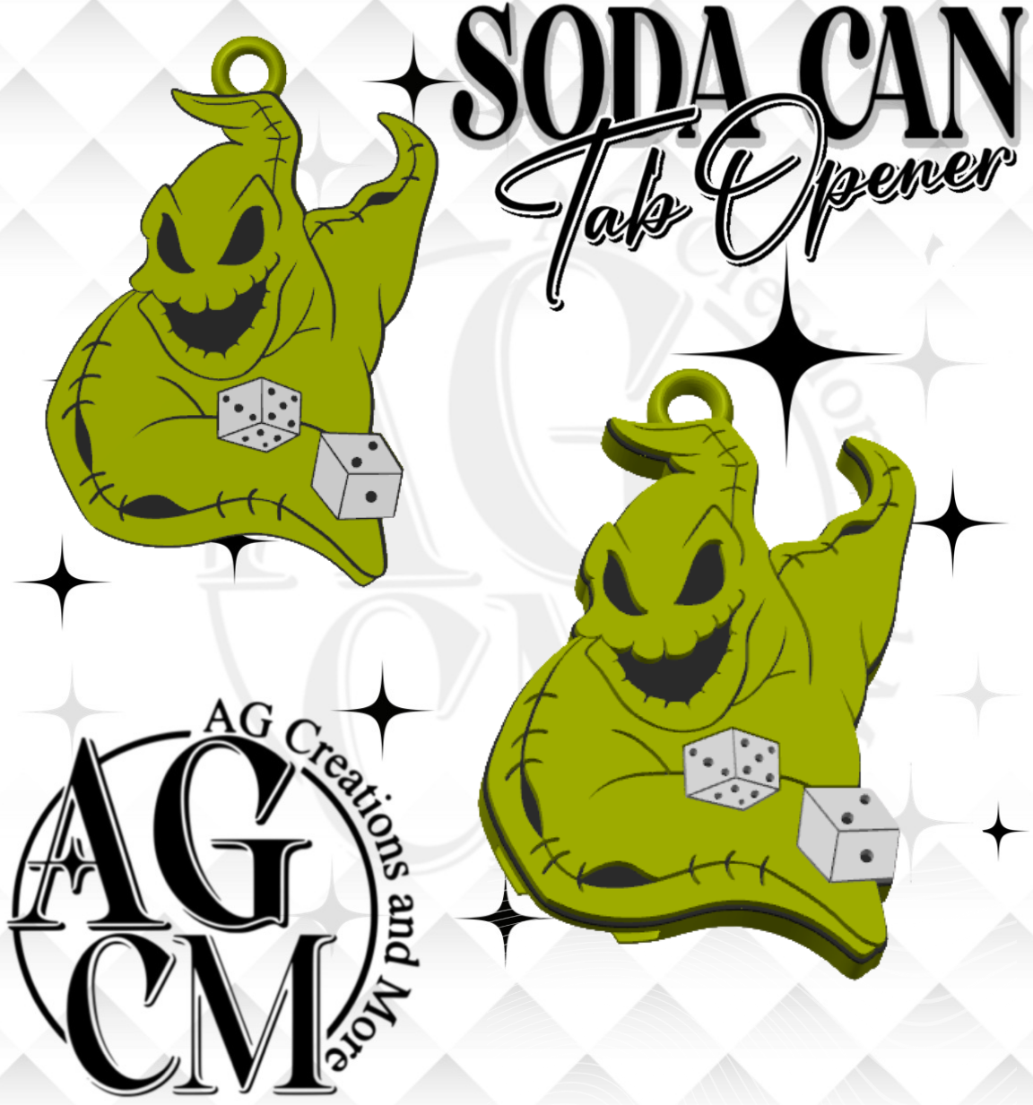 Green Boogey Tab Opener (wholesale singles)