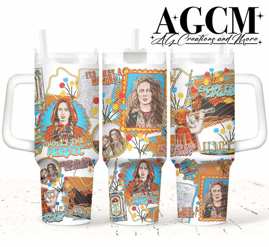 Never go into the Woods 40oz Tumbler Digital