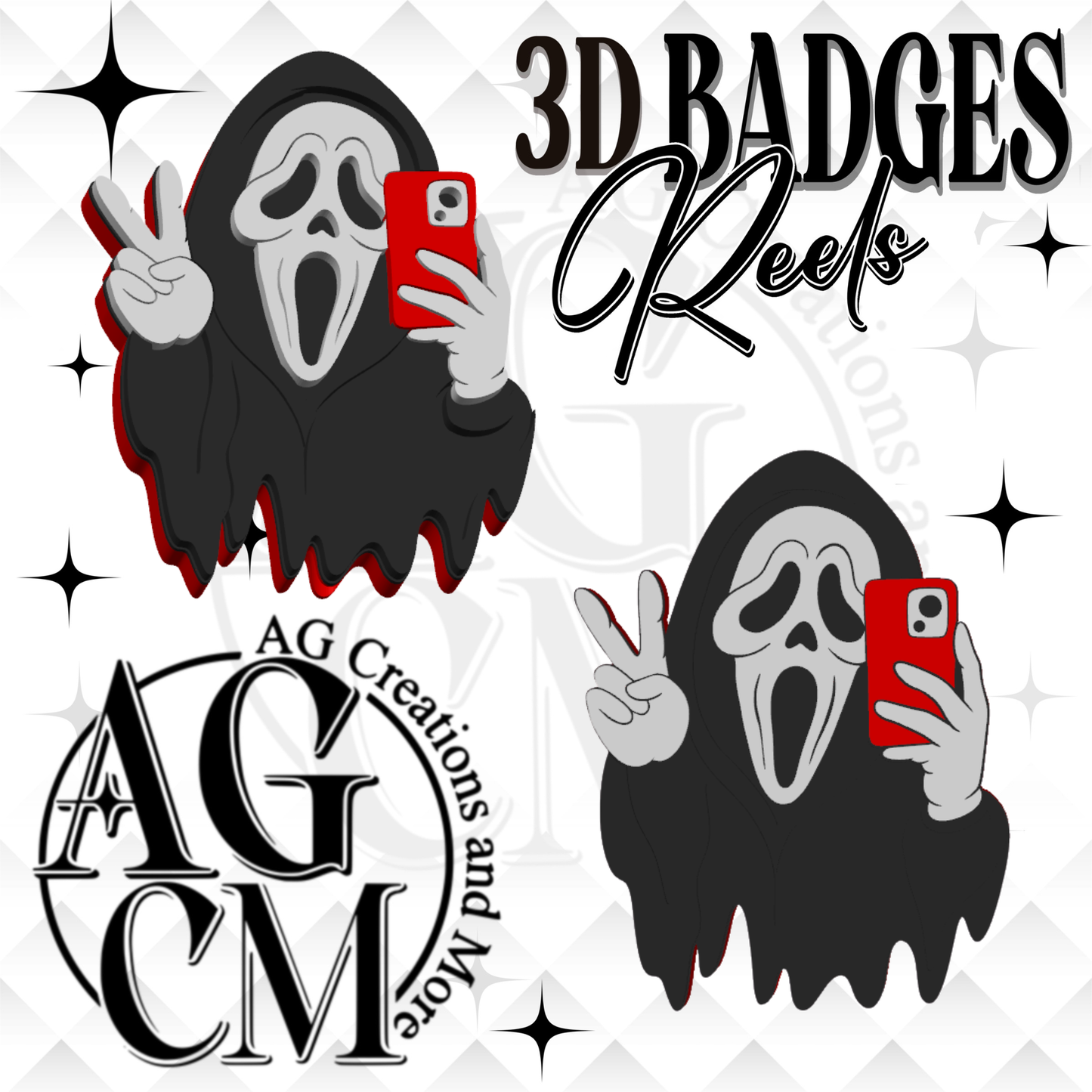 You hang up (gf) 3D Badges/ Reels 3MF File