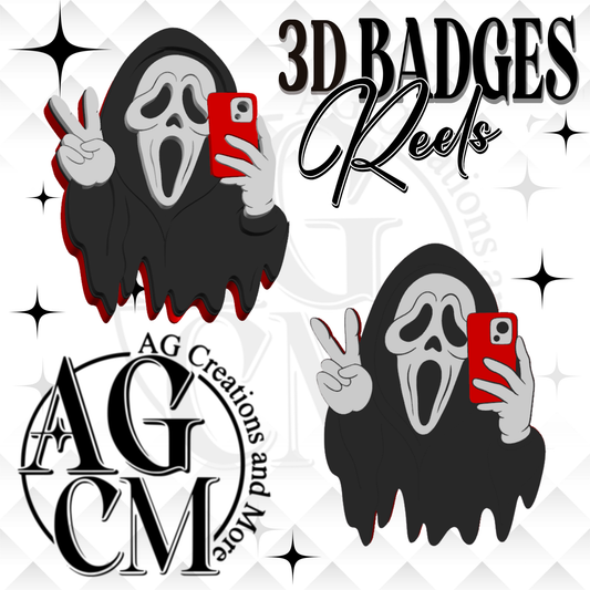 You hang up (gf) 3D Badges/ Reels 3MF File