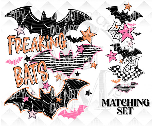 Freaking Bats Digital Download png design