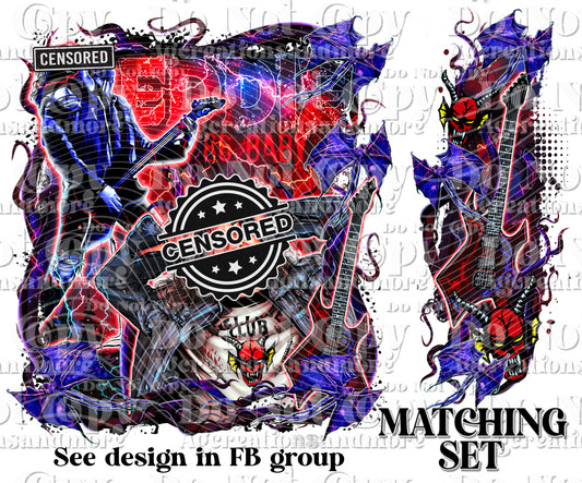 Eddie 86 Baby set Digital Download PNG