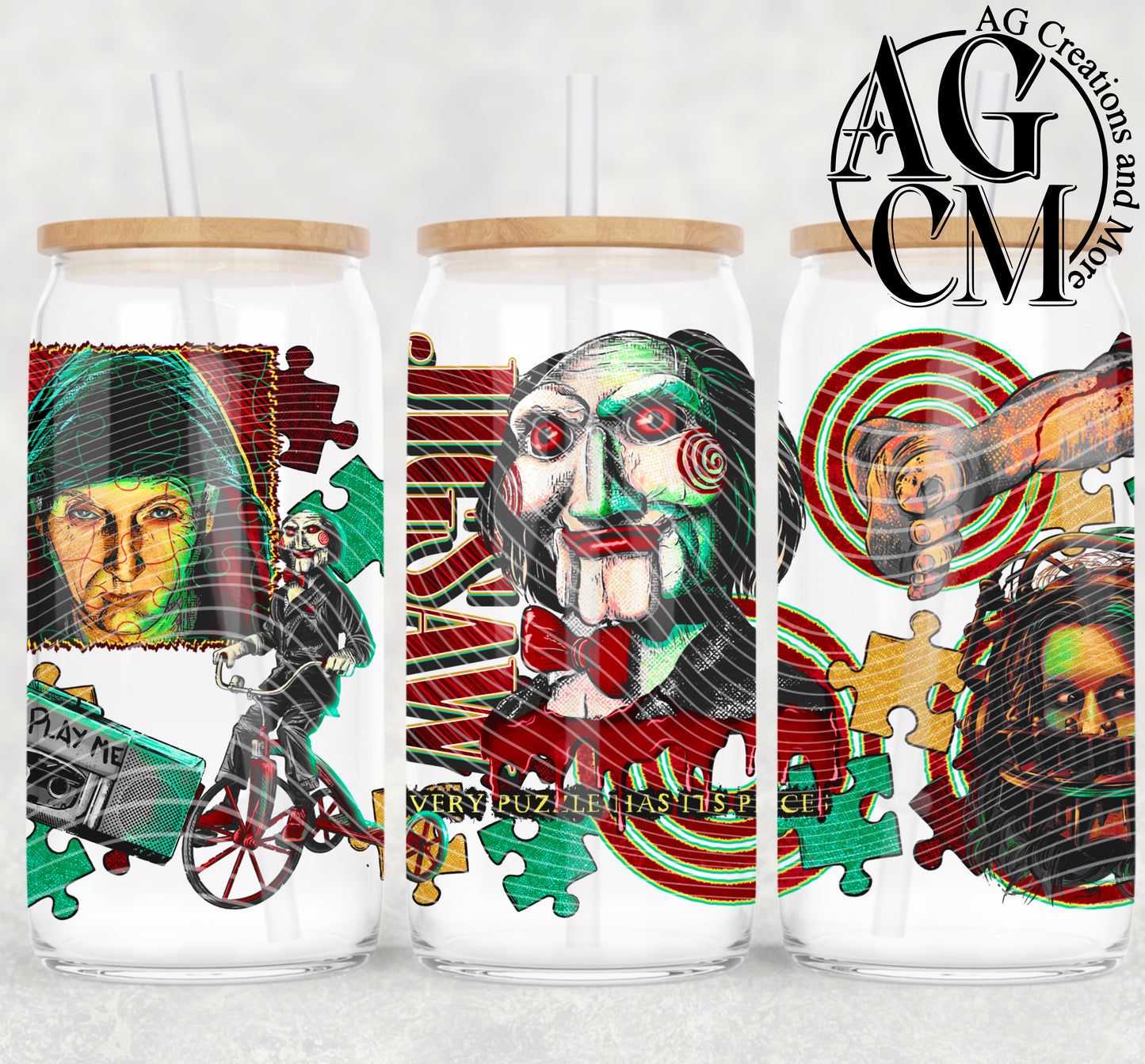 Jigsaw 16oz libby wrap PNG