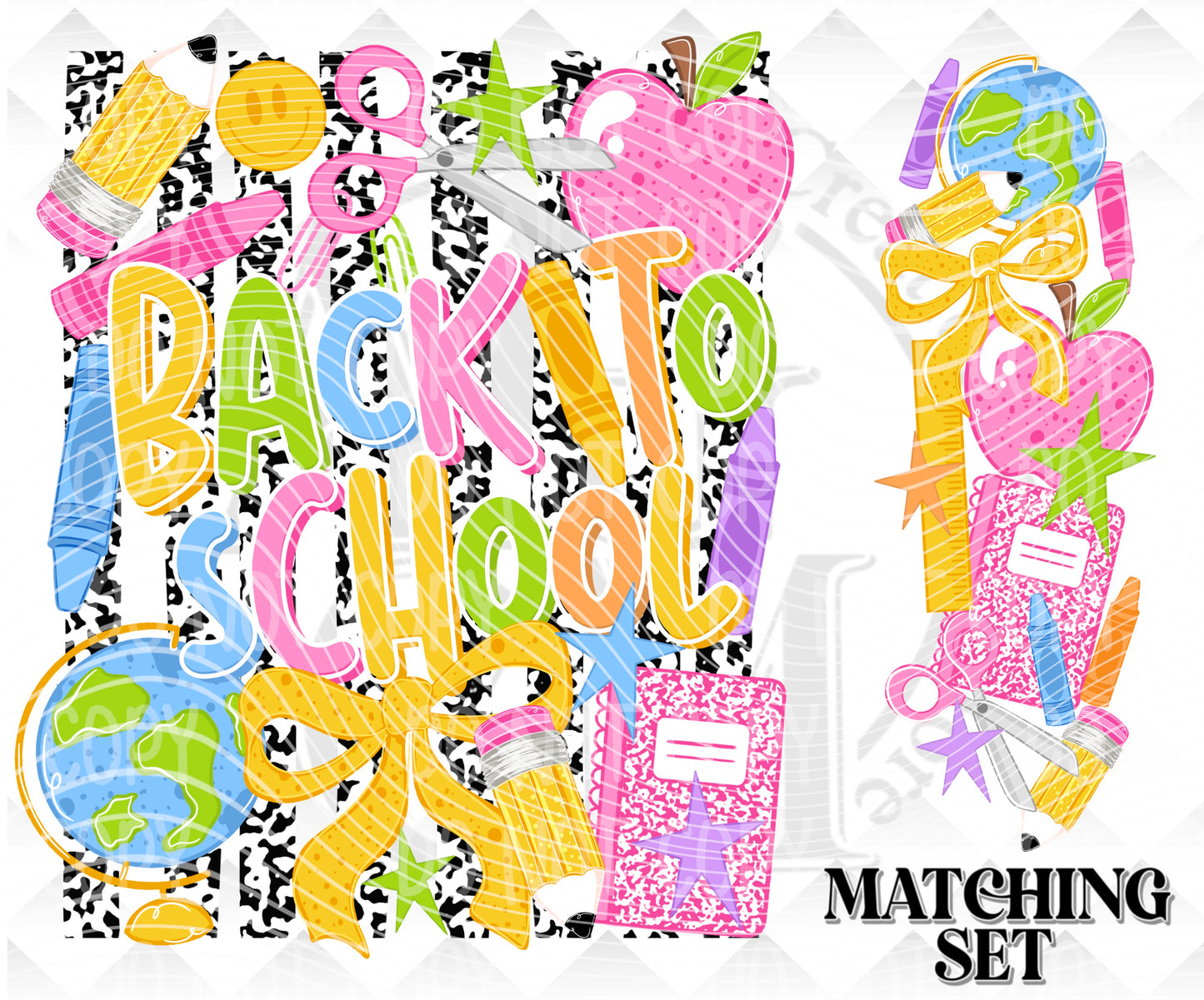 Back to School Digital Download png design