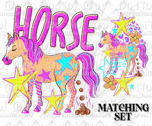 Horse Sh** Digital Download png design