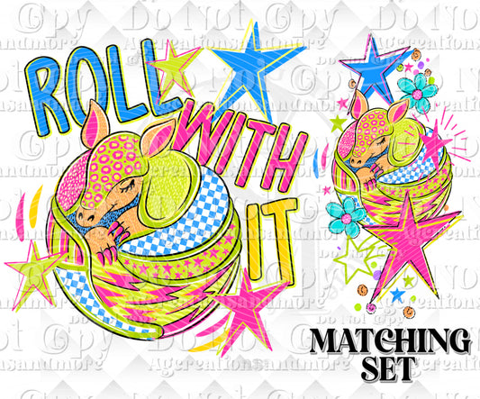 Roll With It Digital Download png design