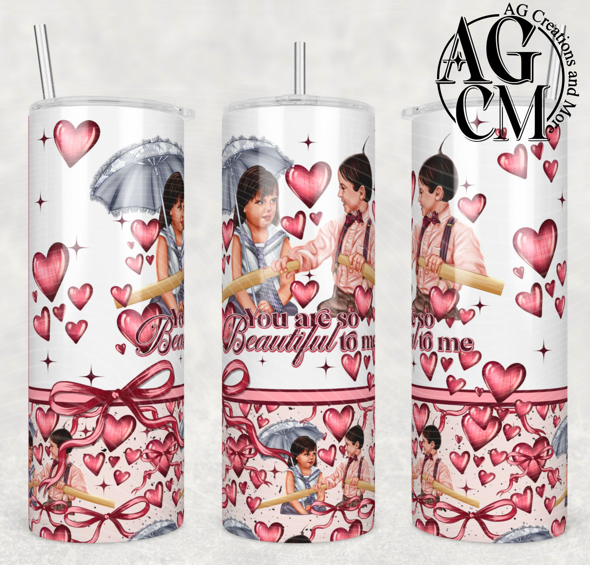 A+D 20oz Tumbler Digital Download PNG