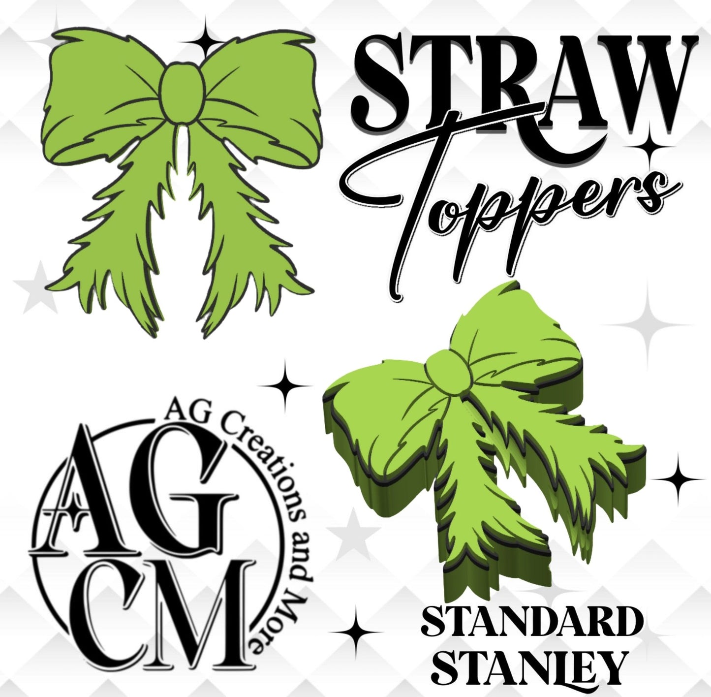 Green man Bow 3MF FILE