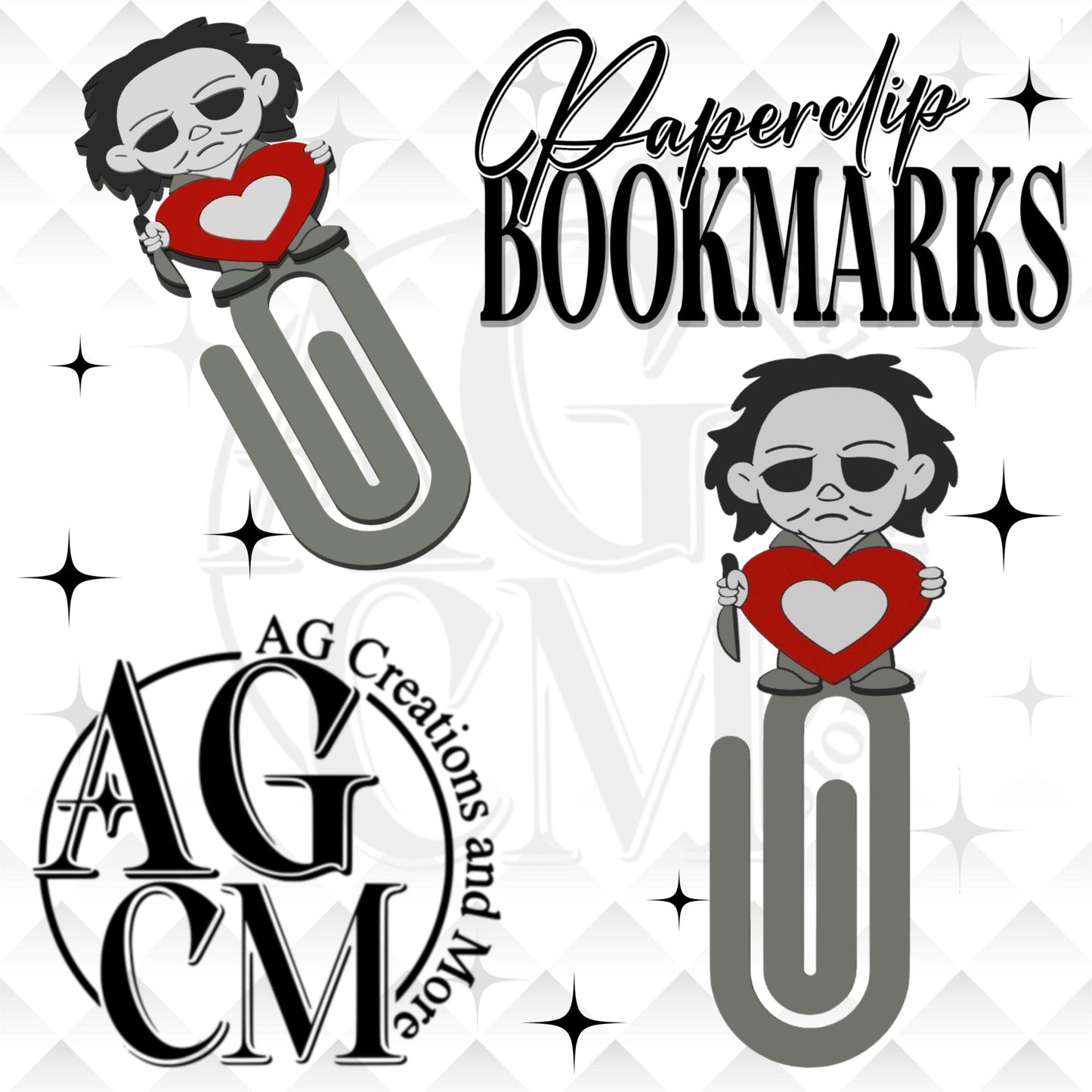 Killer Heart MM Bookmarks Paperclips (wholesale)