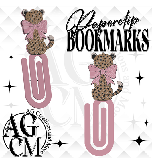 Cheetah Paperclip / Bookmarks (wholesale)