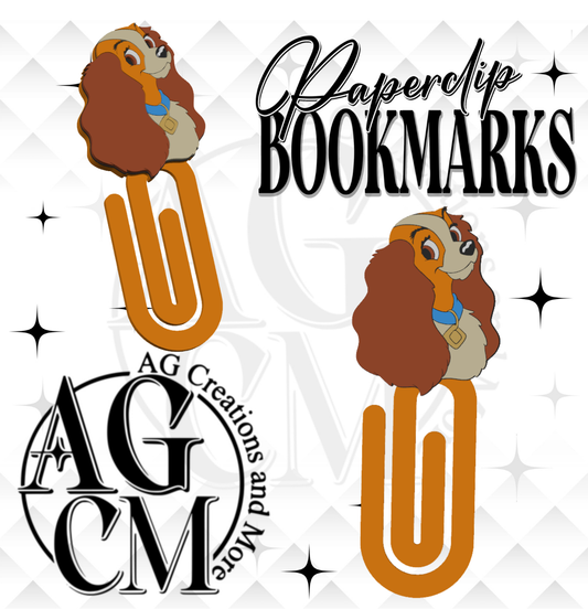 Lady 3D Paperclips Bookmarks (wholesale)