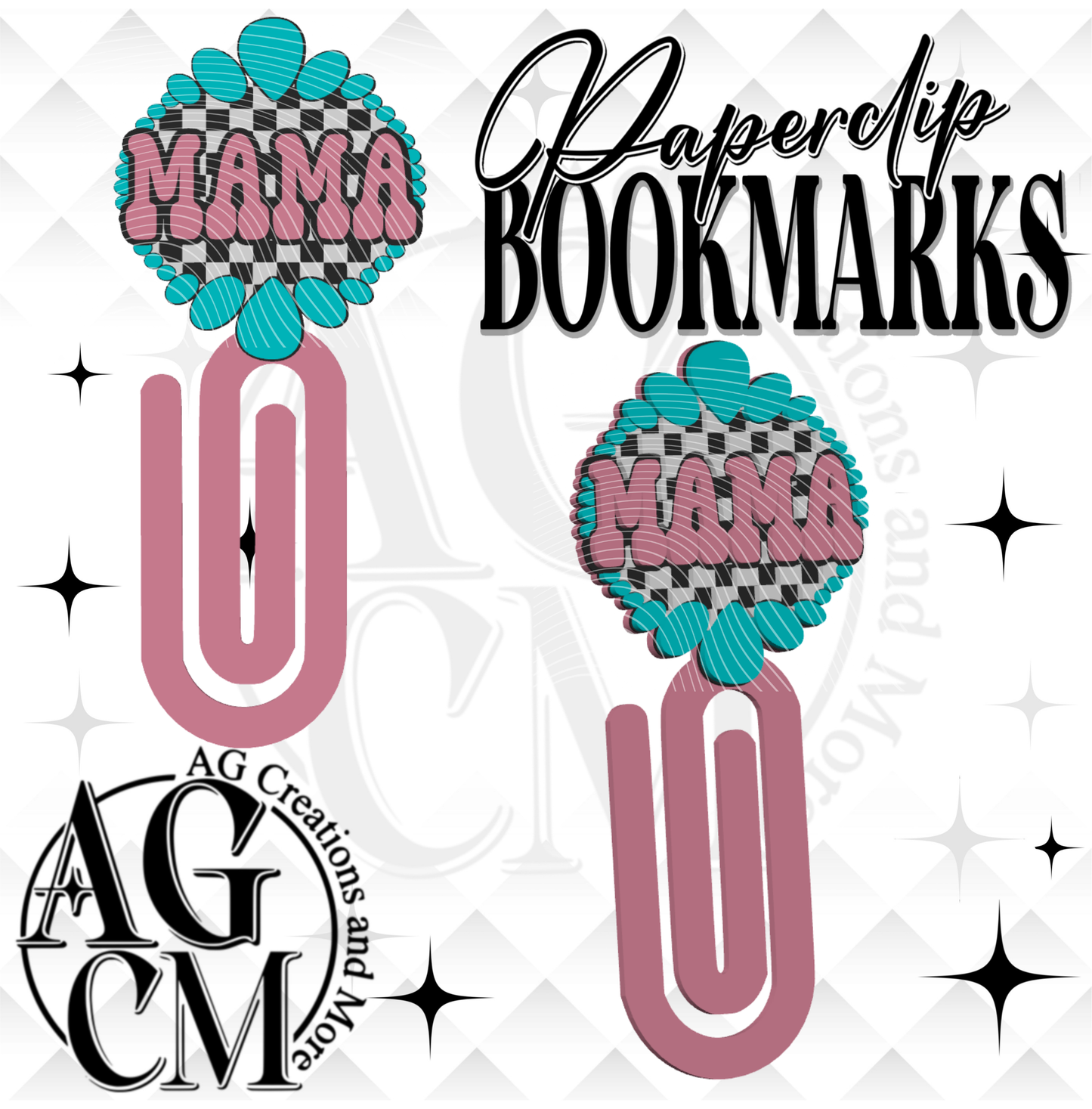 Mama Concho Bookmark/ Paperclip 3MF File
