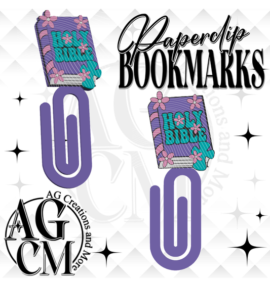 Holy Bible Bookmark / Paperclip 3MF File