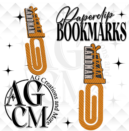 Oil Rig  3D Paperclips Bookmarks (wholesale)