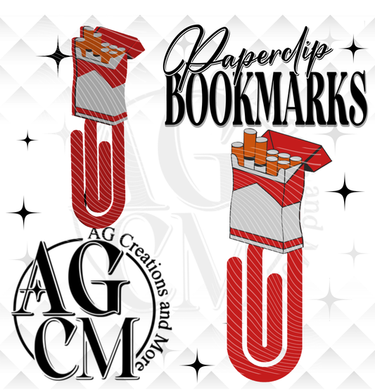 Cigs  Bookmark Paperclip 3MF File