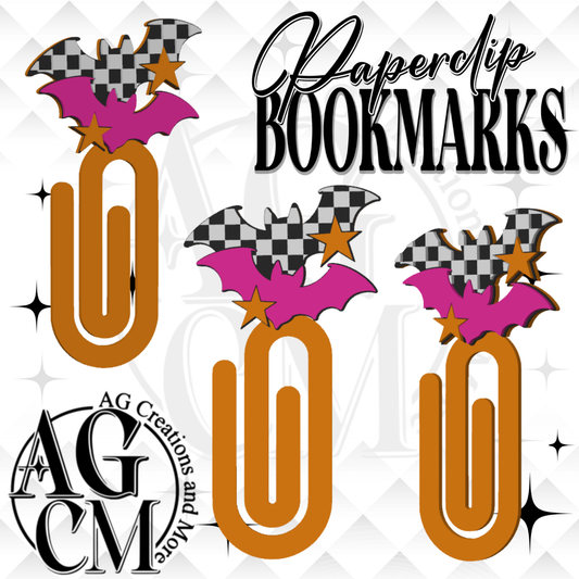 Freaking Bats 3D Bookmark/ Paperclip 3MF File