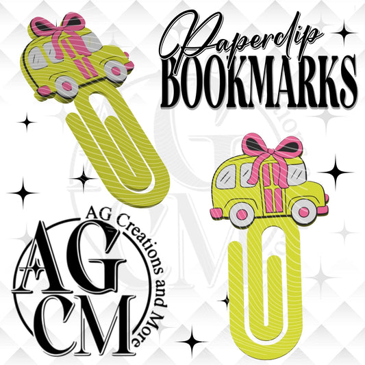 Cute Bus  Paperclips Bookmarks (wholesale)