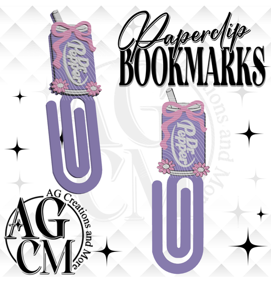 Girly Soda Dp Bookmark  / Paperclip 3MF File