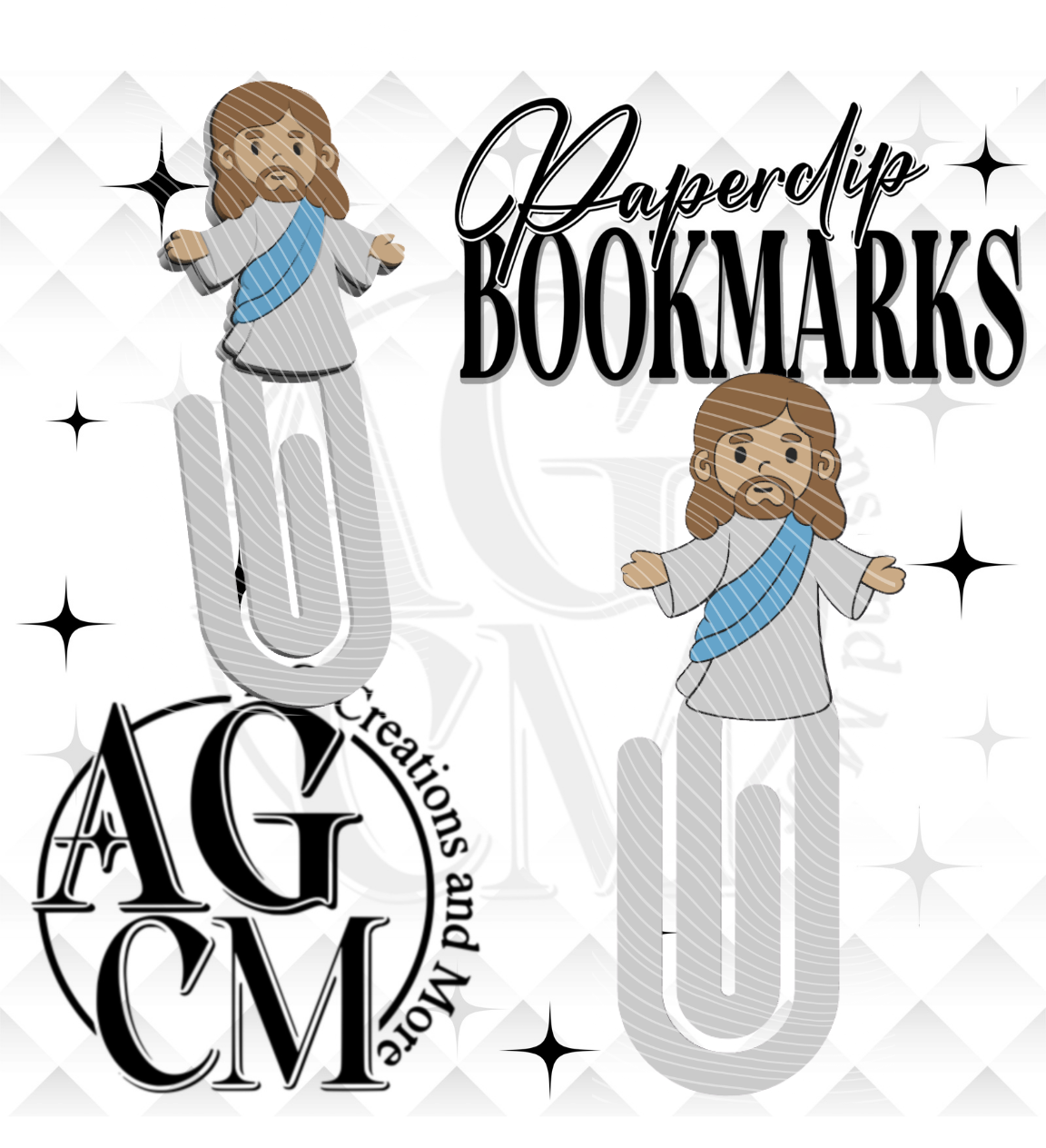 Jesus Bookmark / Paperclip 3MF File