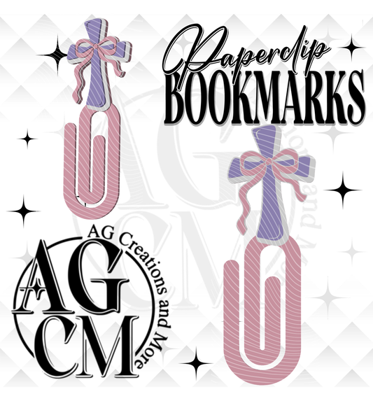 Cross Bow Bookmark / Paperclip 3MF File