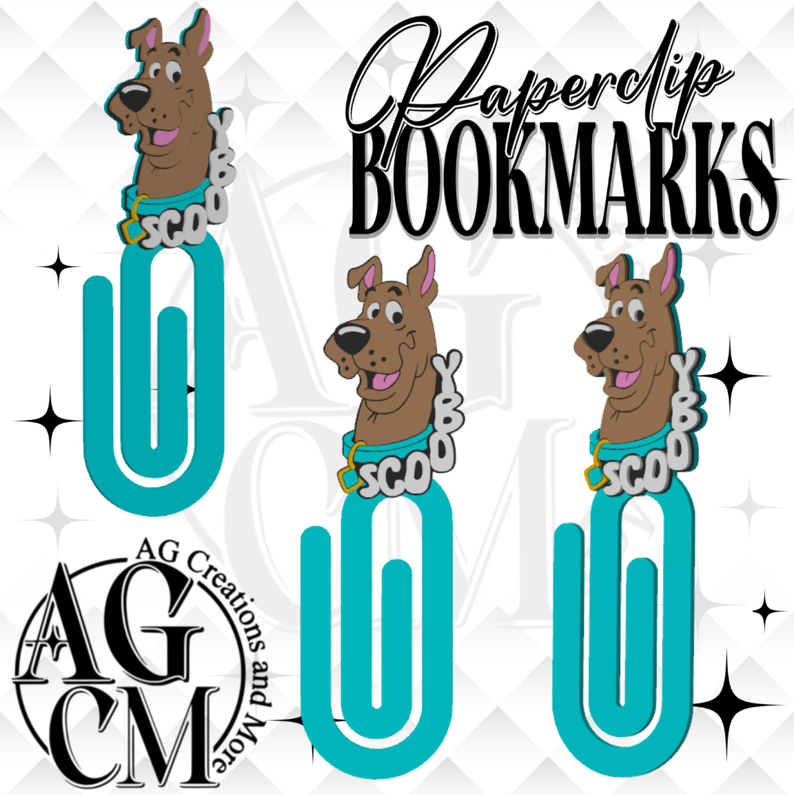 Mystery Dog 3D Bookmark/ Paperclip 3MF File