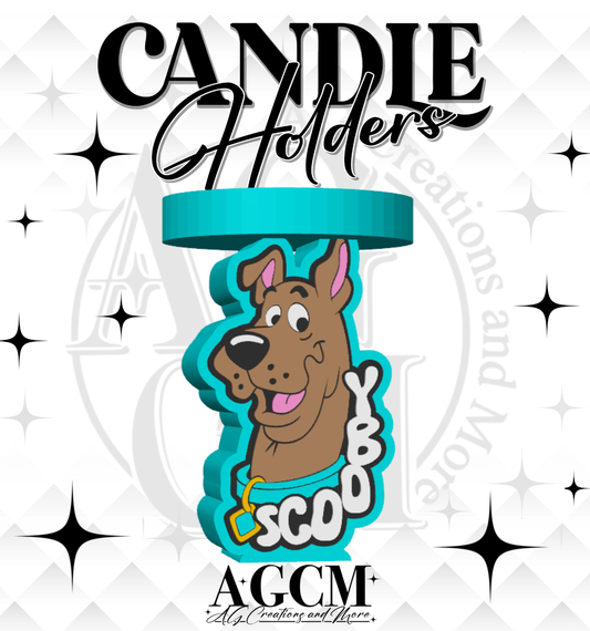 Mystery Dog 3D Candle Holder 3MF / STL File