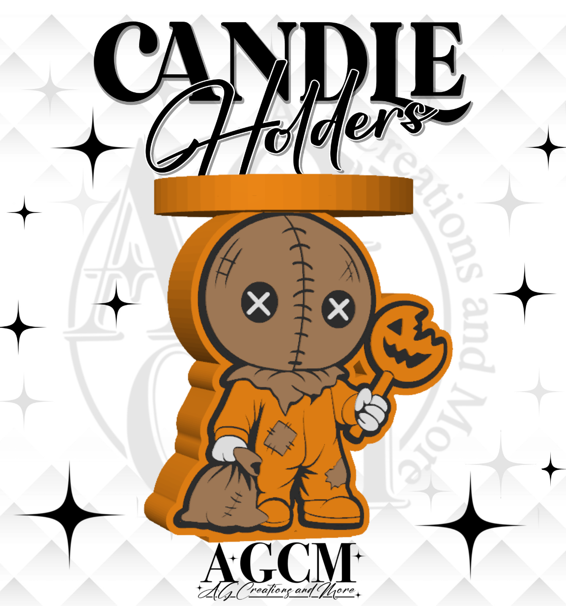 trick r treat 3D Candle Holder (wholesale)