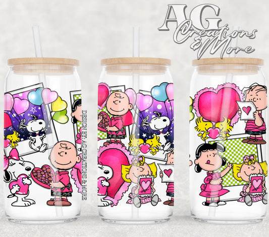 CB Valentine 16oz Glass Digital File