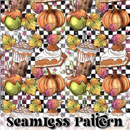 Sweet Autumn Seamless Pattern