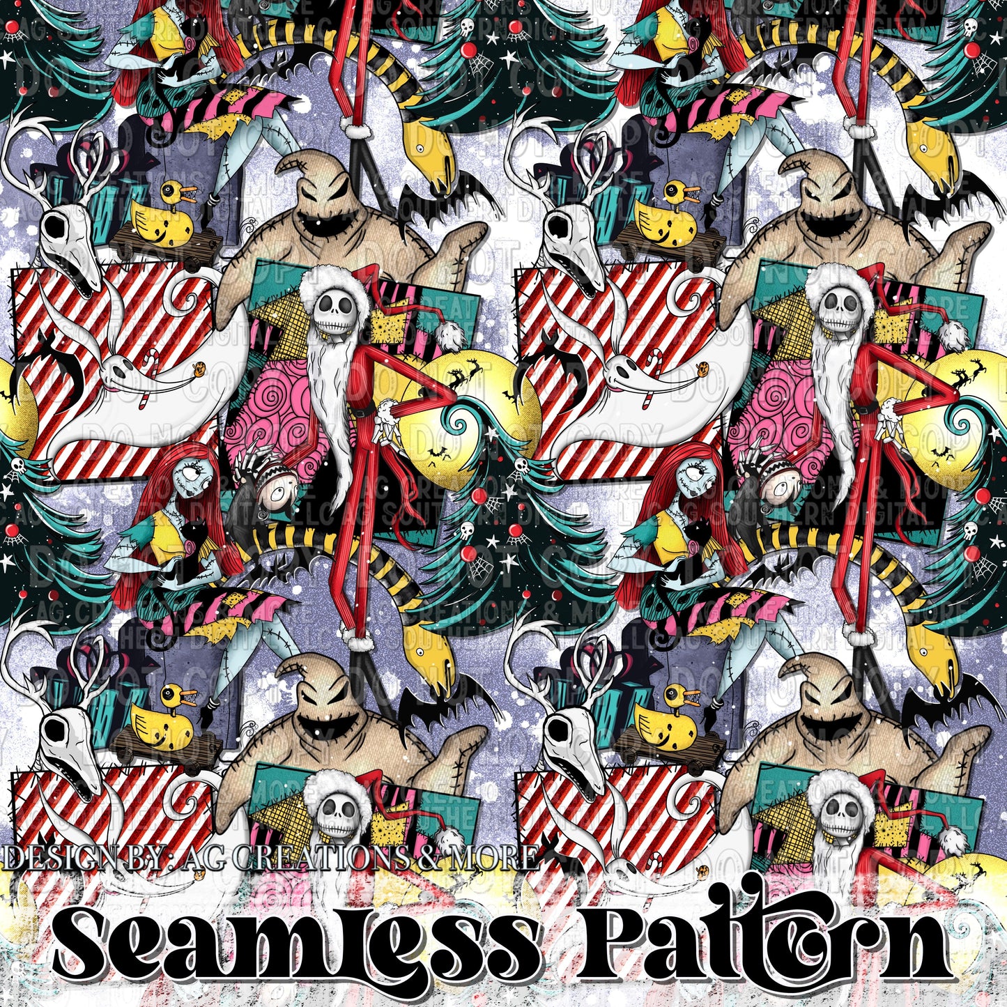 NMBC Christmas Seamless Pattern