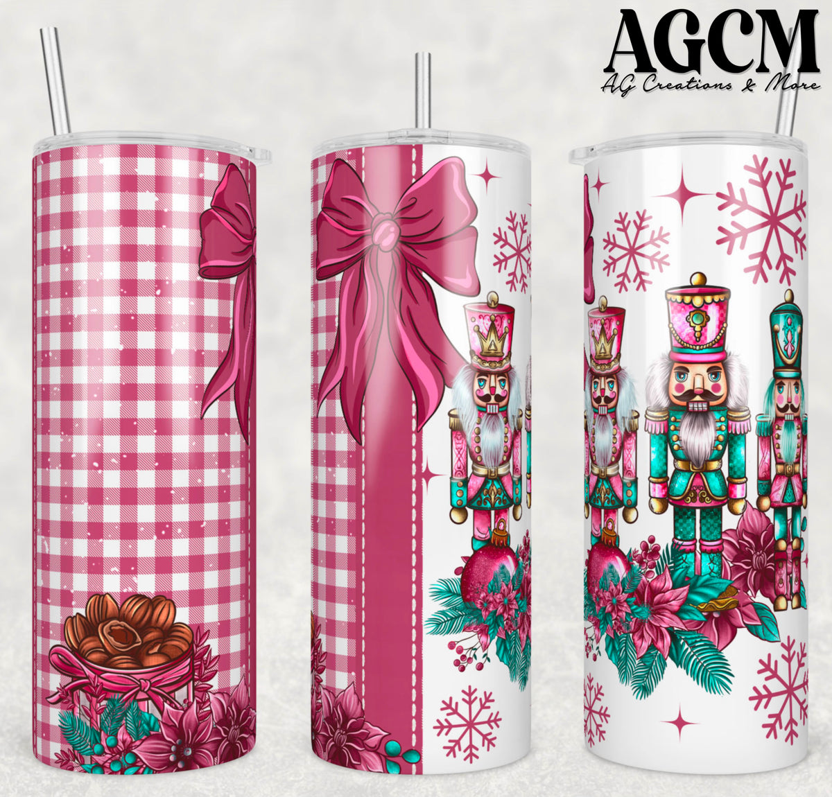 Nutcracker Tumbler Digital Download PNG