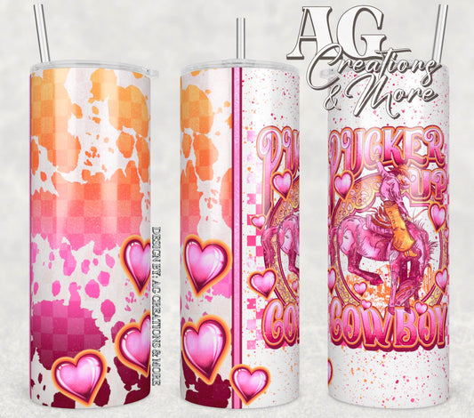 Pucker Up Tumbler Digital File