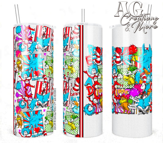 Funny cat Tumbler Digital